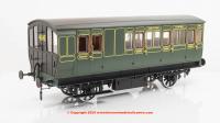 7P-020-553D Dapol Stroudley 4 Wheel Elec Lit Brake 3rd Southern Lined Green 3686